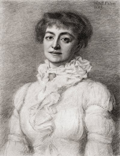 Helena Modjeska, a The Century Illustrated Monthly Magazine, 1884-ben megjelent alkotó: Wyatt Eaton