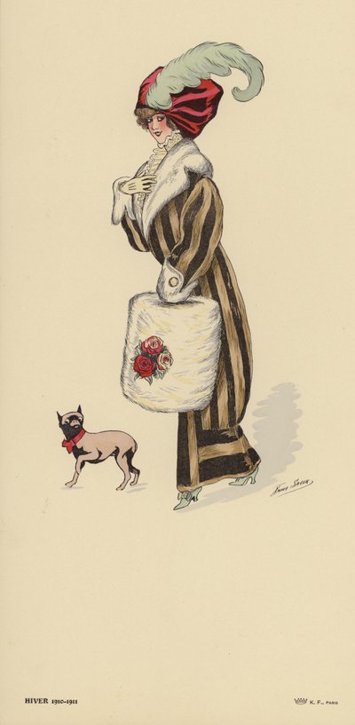 1910-1911 téli divat alkotó: Xavier Sager