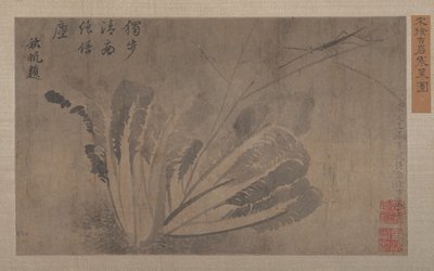 Káposzta és rovarok. alkotó: Xu Daoguang