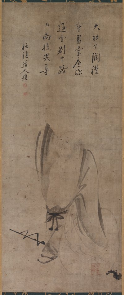 Hotei, 1500-as évek közepe. alkotó: Yamada Doan
