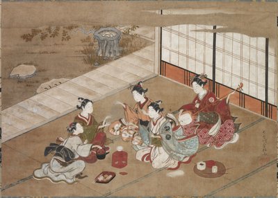 Kézi játék, c. 1760. alkotó: Yasumasa Hasegawa