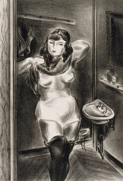 Öltözködés alkotó: Yasuo Kuniyoshi