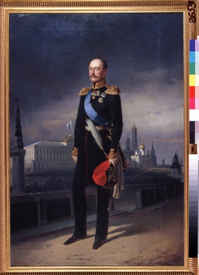 I. Miklós császár portréja alkotó: Yegor (d.1891) Bottman