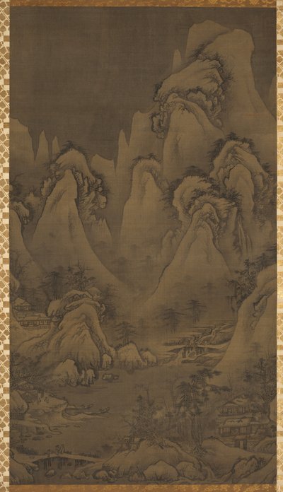 Téli táj alkotó: Yeoseol (Korean)
