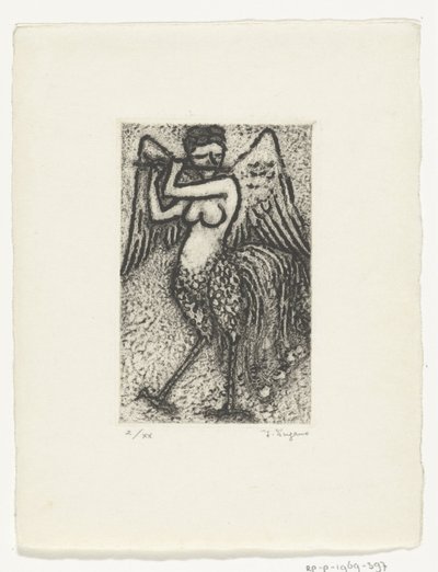 Fütyülő sziréna alkotó: Yo Sugano (signed by artist)