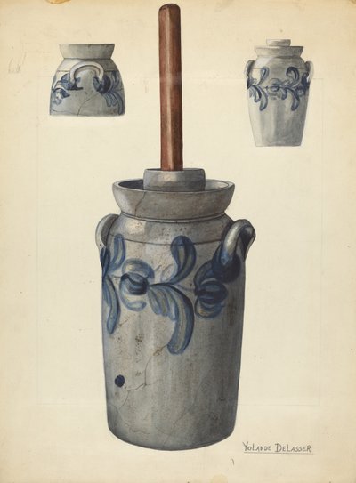 Butter Curn, c. 1936. alkotó: Yolande Delasser