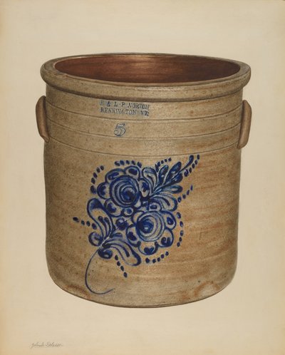 Crock, valószínűleg 1938. alkotó: Yolande Delasser