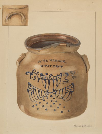 Jar, c. 1936. alkotó: Yolande Delasser