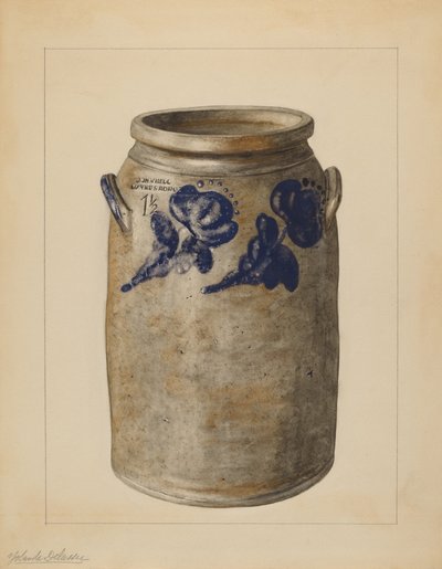 Jar, c. 1937. alkotó: Yolande Delasser