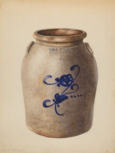 Jar, c. 1937. alkotó: Yolande Delasser