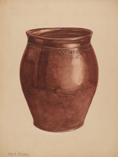 Jar, c. 1937. alkotó: Yolande Delasser