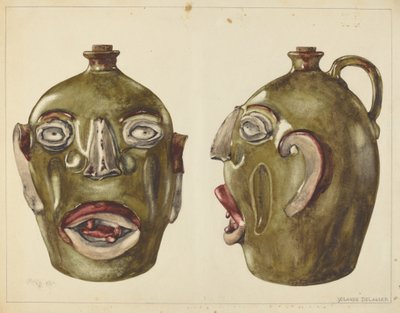 Kancsó, c. 1940. alkotó: Yolande Delasser