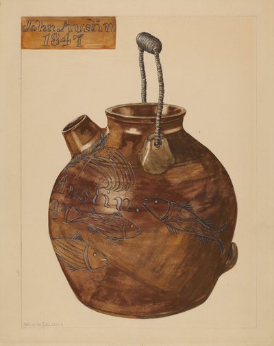 Kancsó tésztához, c. 1936. alkotó: Yolande Delasser