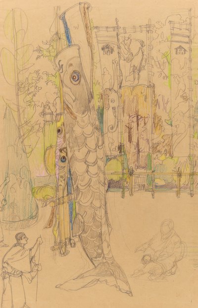 Lugano machi alkotó: Yoshida Hiroshi