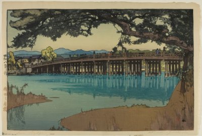 Seta híd alkotó: Yoshida Hiroshi