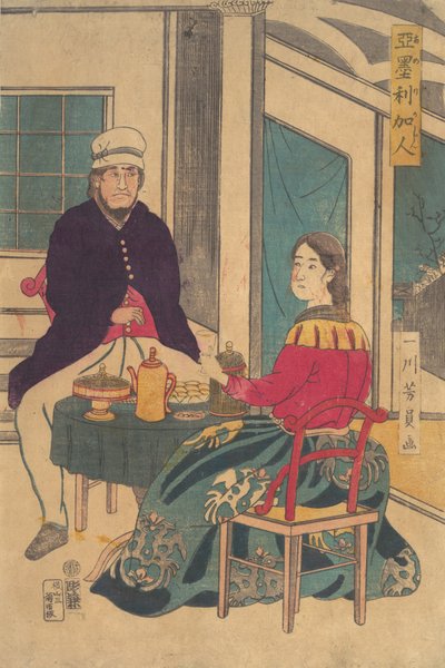 amerikai, 1862. alkotó: Yoshikazu