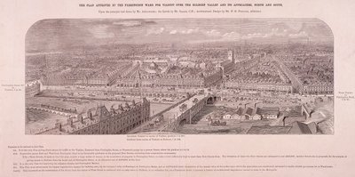 Holborn Viadukt, London, 1865 alkotó: Young