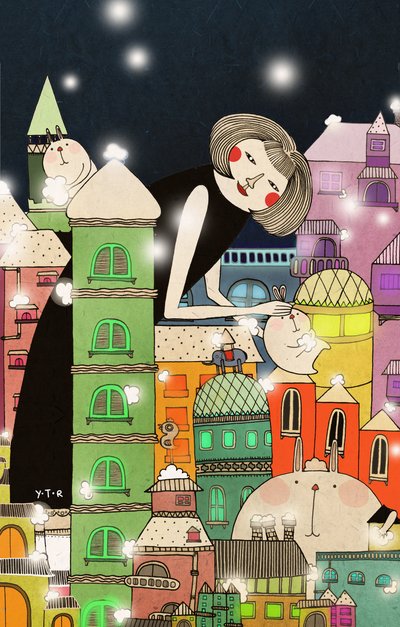 Penészes város, 2013, (digitális) alkotó: Yoyo Zhao