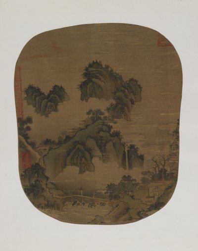 Hegyi táj alkotó: Yuan Dynasty Chinese School