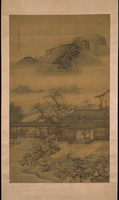 A tavasz érkezése a Han-palotában 漢宮春曉圖 alkotó: Yuan Jiang