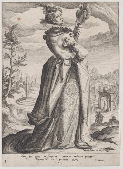 Büszkeség, erényekből és bűnökből, 1596-97., 1596-97. alkotó: Zacharias Dolendo