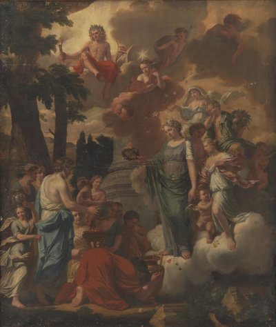 Áldozat Apollónak alkotó: Zacharias Webber