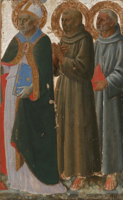 Páduai Szent Zenobius, Ferenc és Antal alkotó: Zanobi di Benedetto Strozzi