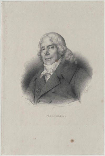 Charles Maurice Talleyrand-Perigord hercege alkotó: Zephirin Felix Jean Marius Belliard