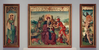 Antonius-Retabel von Zürcher Veilchenmeister