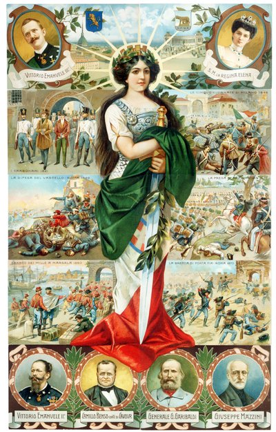 OLASZORSZÁG ALLEGÓRIA TURRITA 1911 alkotó: . .