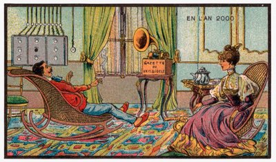 Egy gramofon, 1910 körül alkotó: . .