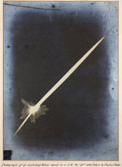 Egy felrobbanó meteor, 1895. november 23 alkotó: John Pardon