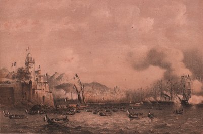 III. Napóleon császár érkezése a liguriai Genovába alkotó: William Walcutt