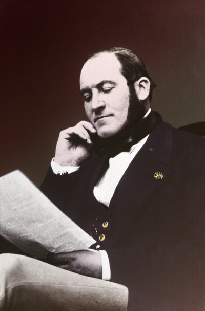Georges Eugene Haussmann báró. 1865 körül (f/w fotó) alkotó: . .