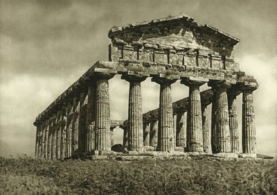 Ceres temploma Paestumban, ie 500-ban épült alkotó: Ferdinand Georg Waldmuller