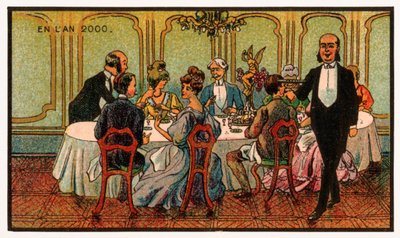 Vegyi vacsora, 1910 körül alkotó: . .