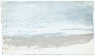 Luke Howard felhőtanulmánya, c 1808-1811 alkotó: Frederick (attr. to) Barnard
