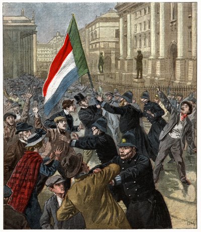 Tüntetések Dublinban alkotó: . .