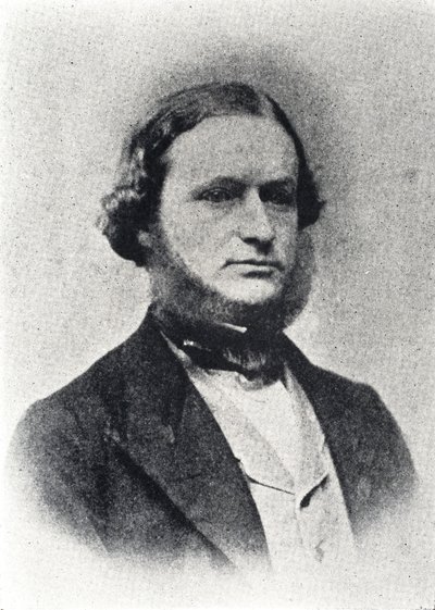 Gustav Kirchhoff német fizikus, 1860-as évek alkotó: Frederick (attr. to) Barnard