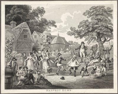 „Szüreti ház”, 1810-1820 alkotó: Frederick (attr. to) Barnard