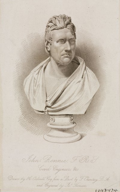 John Rennie skót építőmérnök, 1810-es évek alkotó: Frederick (attr. to) Barnard