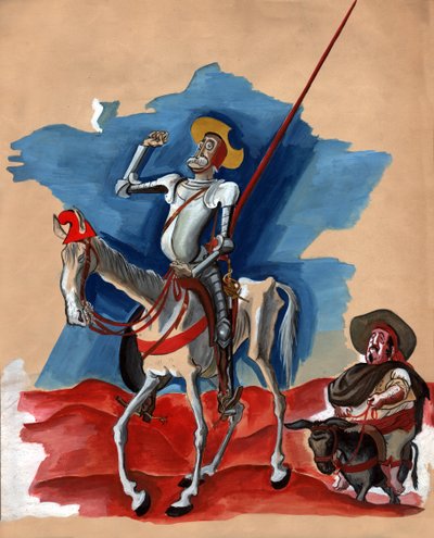 Leon Blum Don Quijote, Francia Köztársaság, 1936 körül alkotó: . .