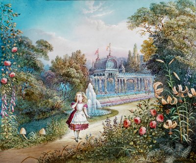 Alice kalandjai Csodaországban – Alice Csodaországban, varázslámpás alkotó: Frederick (attr. to) Barnard