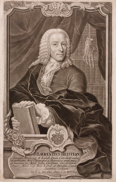 Lorenz Heister német sebész alkotó: Henry Charles Fehr