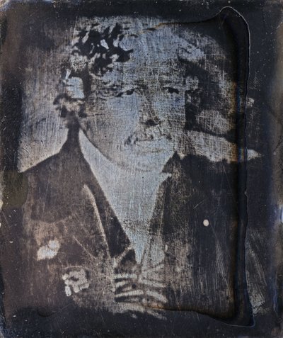 Louis Jacques Mande Daguerre, a francia fényképezés úttörője, 1840 körül alkotó: Frederick (attr. to) Barnard