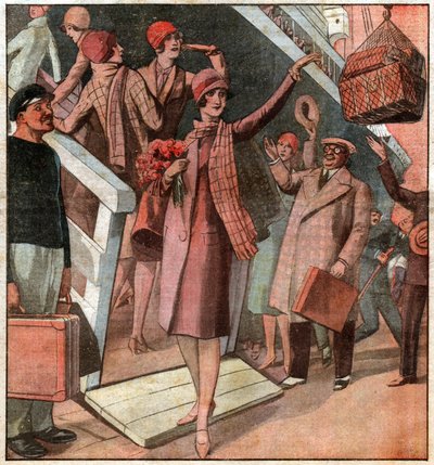 Miss France en 1928. Miss France 1928-ban. alkotó: Ferdinand Georg Waldmuller