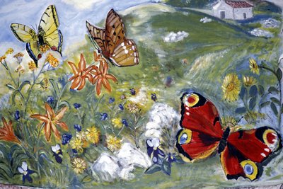 Falfestmények, Bordano, Friuli Venezia-Giulia, Olaszország alkotó: Henry Charles Fehr
