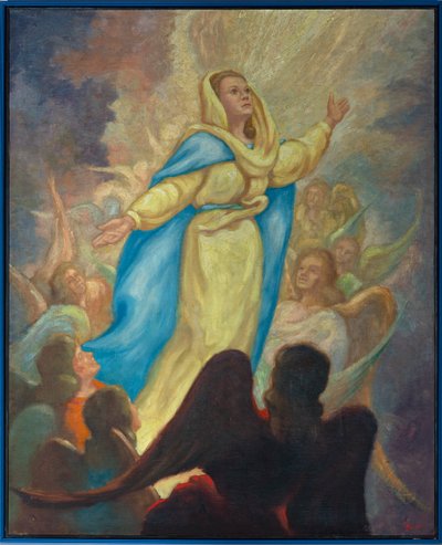Plébániatemplom (Sint Maria Bernarda (Knokke) plébániatemplom). Belső. alkotó: . .