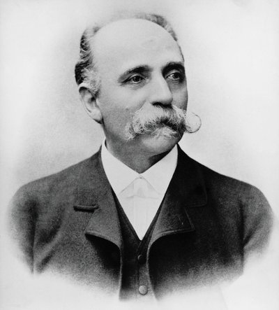 Bartolomeo Emilio Camillo Golgi (1843-1926), olasz tudós és orvos, 1906-ban orvosi Nobel-díjas portréja, fénykép alkotó: William Walcutt