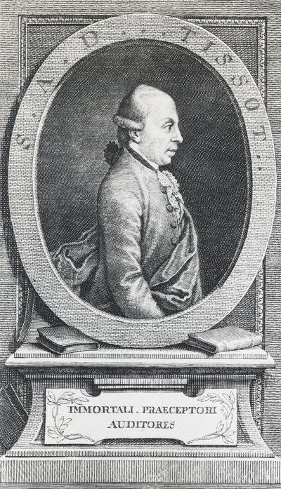 Simon-Andre Tissot portréja alkotó: William Walcutt